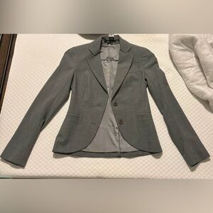 Theory Light Gray Blazer Suit Jacket